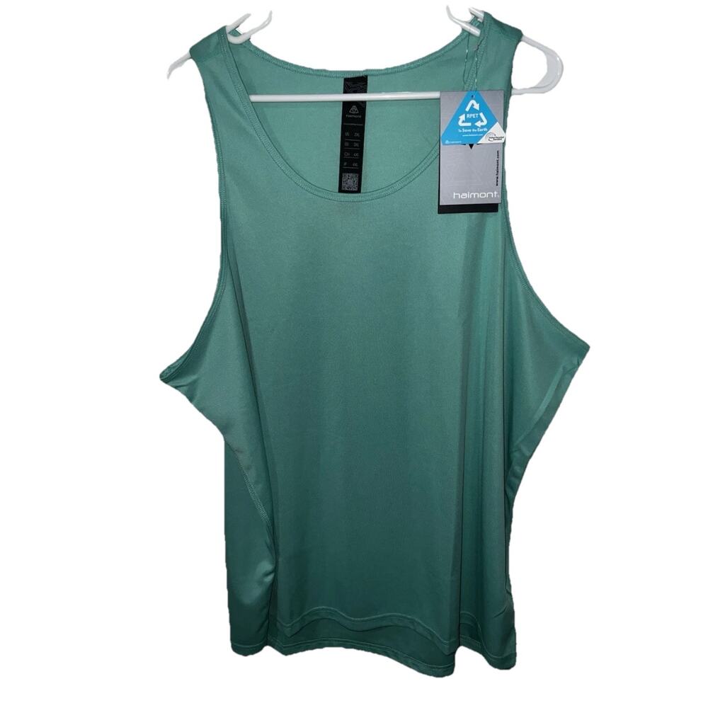Haimont 2XL Mens Sleeveless Workout Tank Top Dry Fit Moisture Wicking Muscle Tee